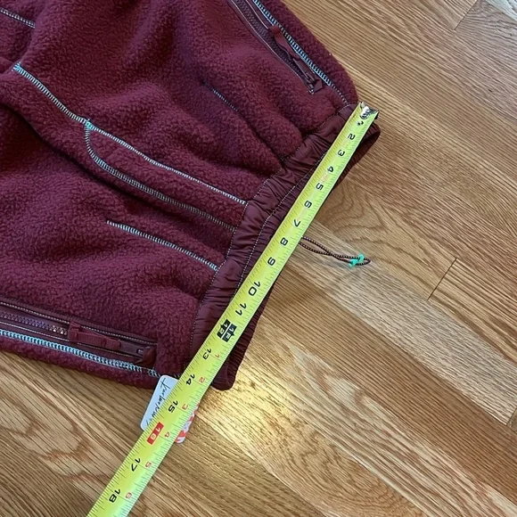 Free People Hit The Slopes Fleece Pants Size XS NWT - Picture 5 of 12